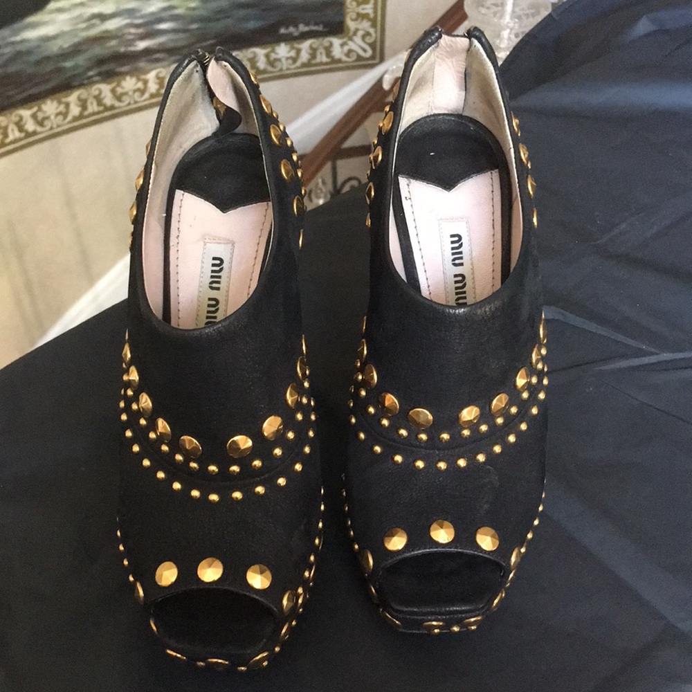 Miu Miu Bootie Open Toe - image 2